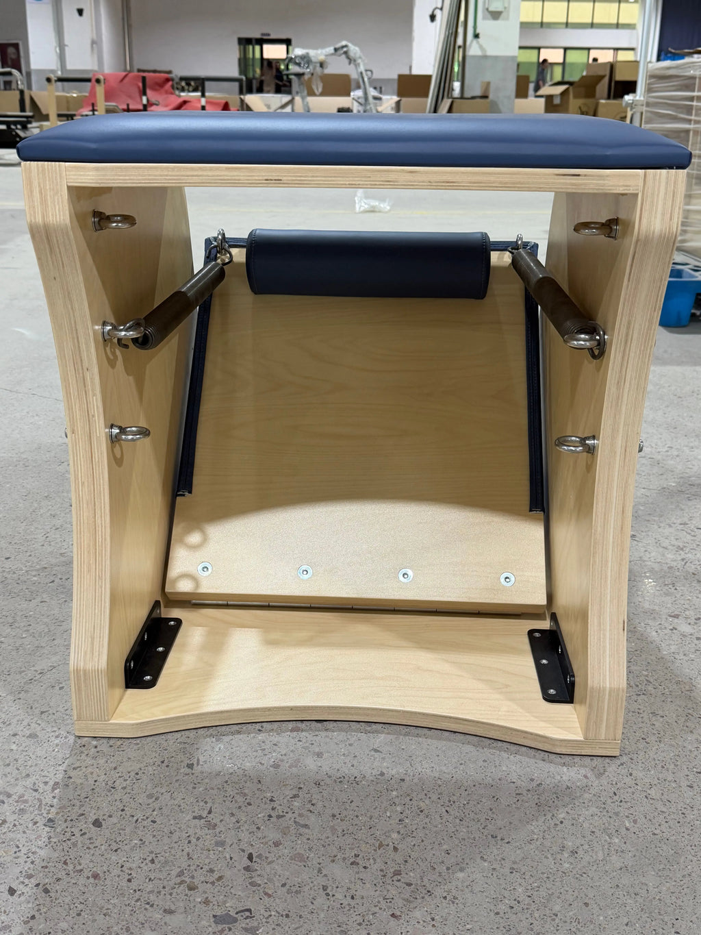 Maple Wood Wunda Pilates Chair Adjustable Portable Studio Equipment