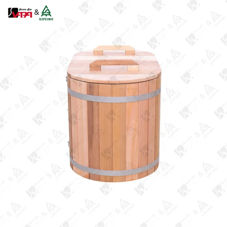 Cedar Sauna Bathtub Steam Set Modern Alfresco Outdoor Living Australia