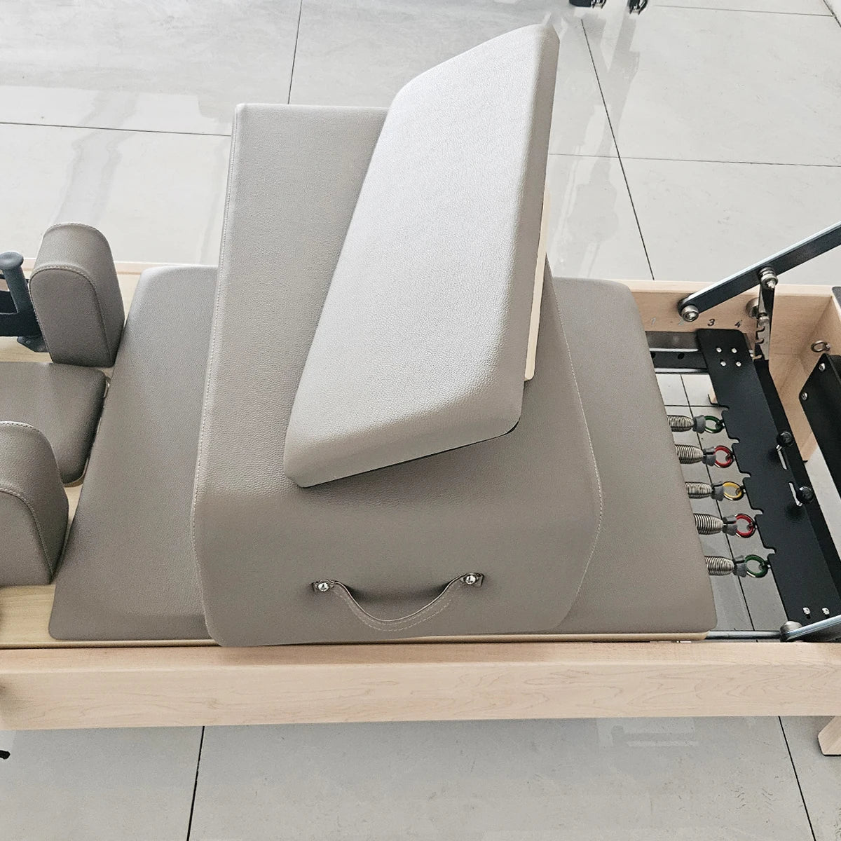 Maple Wood Pilates Reformer Adjustable Footbar 239cm