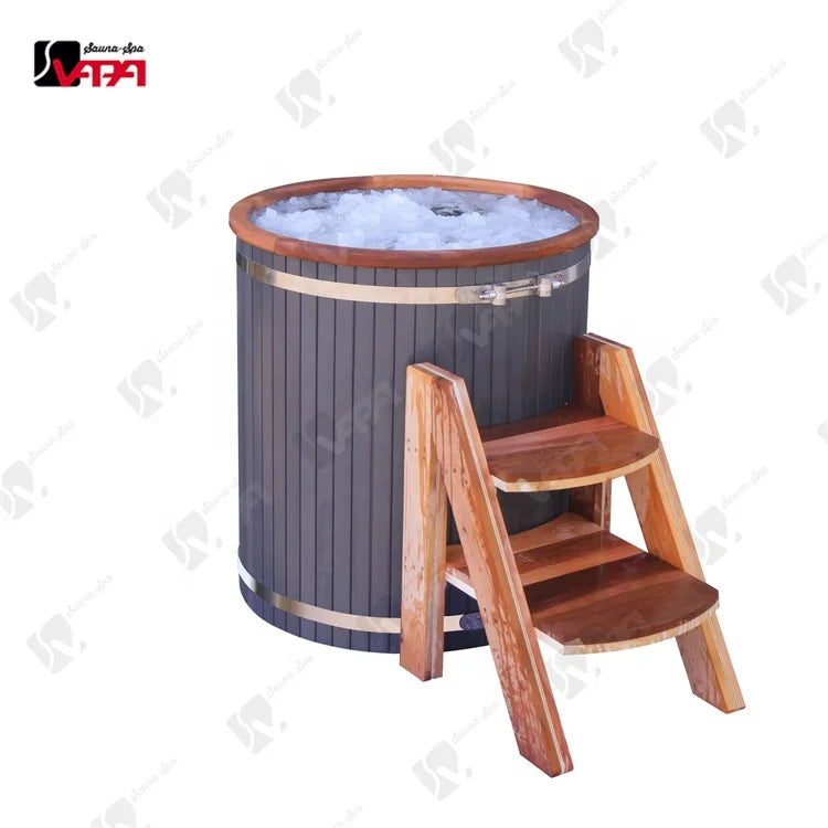 Custom Cold Plunge Ice Bath Steel Cedar Alfresco Outdoor Living Australia