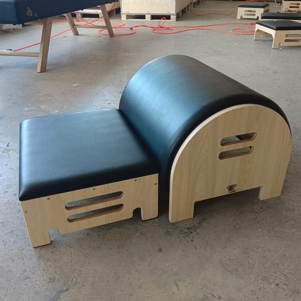 Combination Ladder Barrel, Premium Maple Wood 140x82.5x97cm