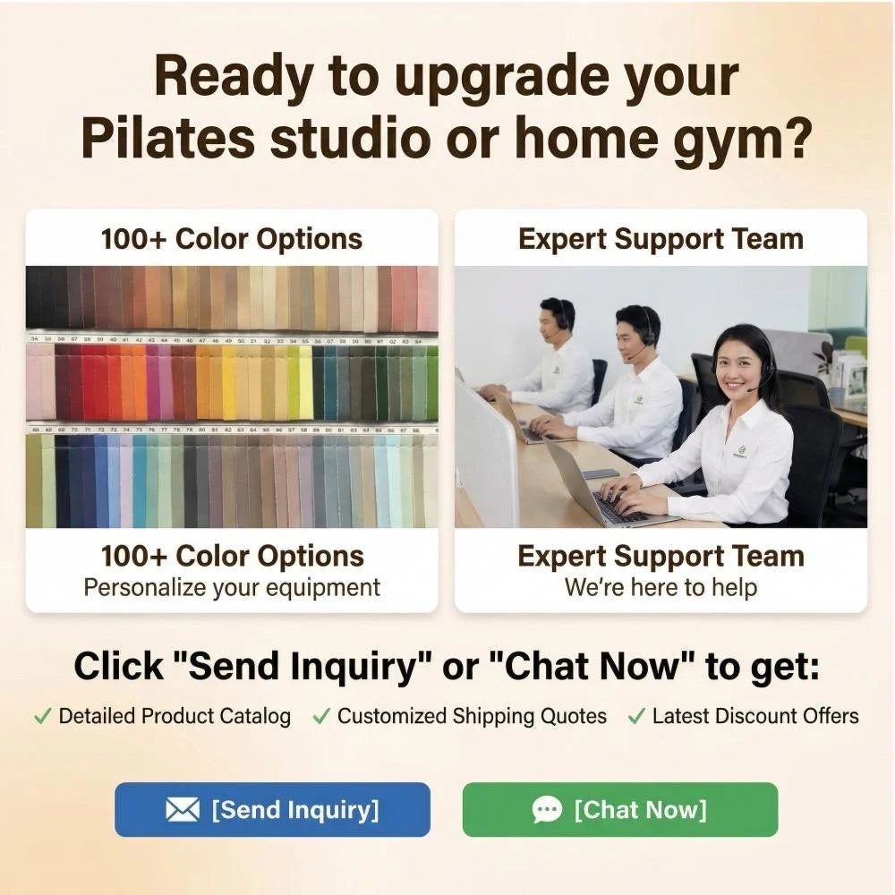 Wunda Pilates Chair Handles Springs Combo Maple Wood Gray