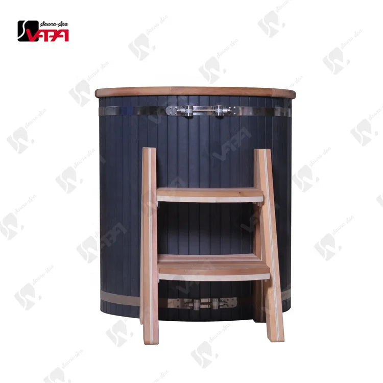 Custom Cold Plunge Ice Bath Steel Cedar Alfresco Outdoor Living Australia