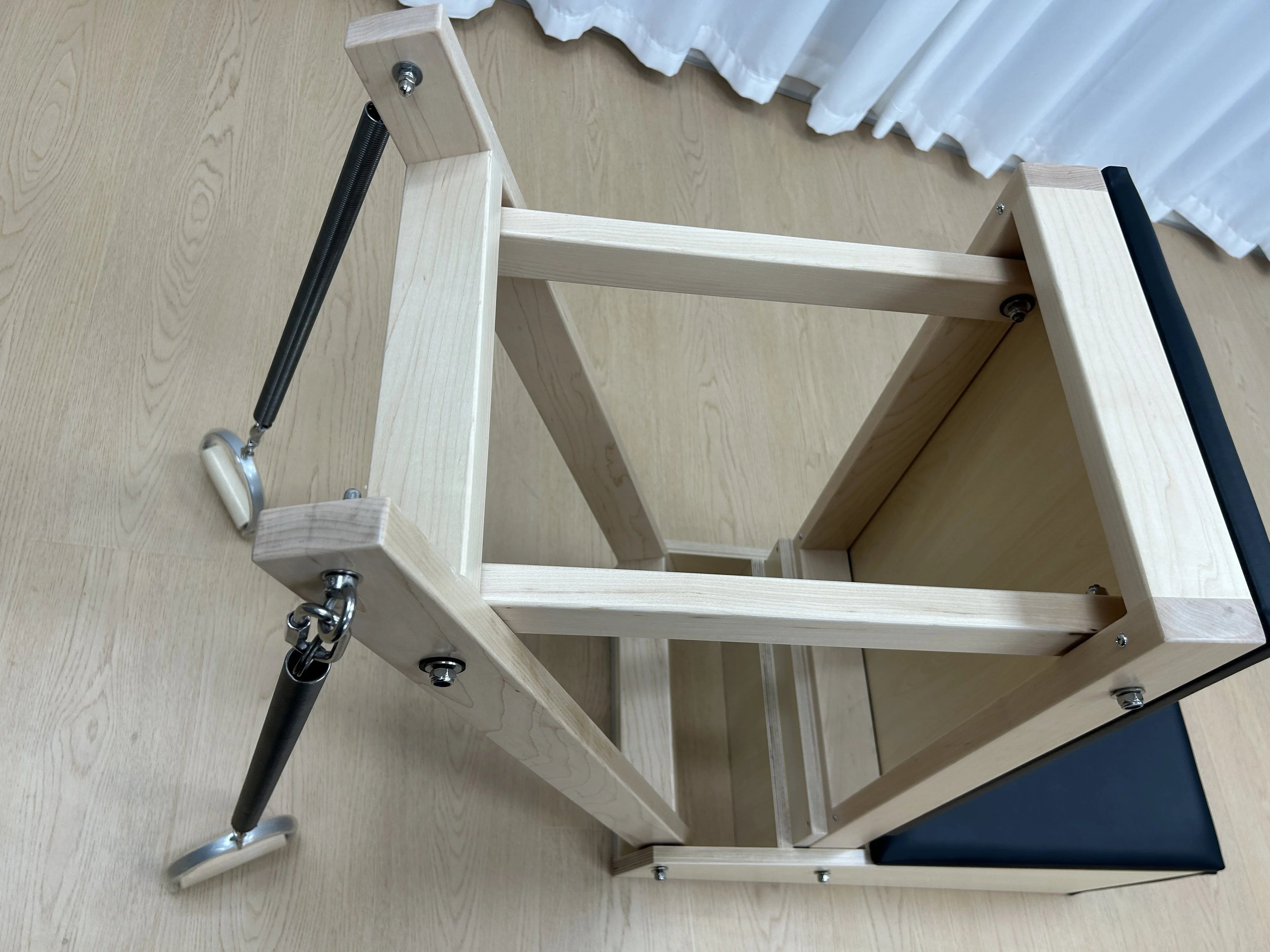 Pilates Wunda Chair Maple Wood Black