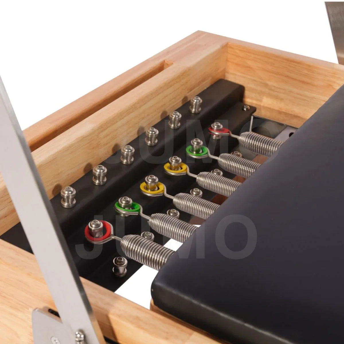 Commercial Oak Wood Pilates Reformer Tower Half Trapeze System