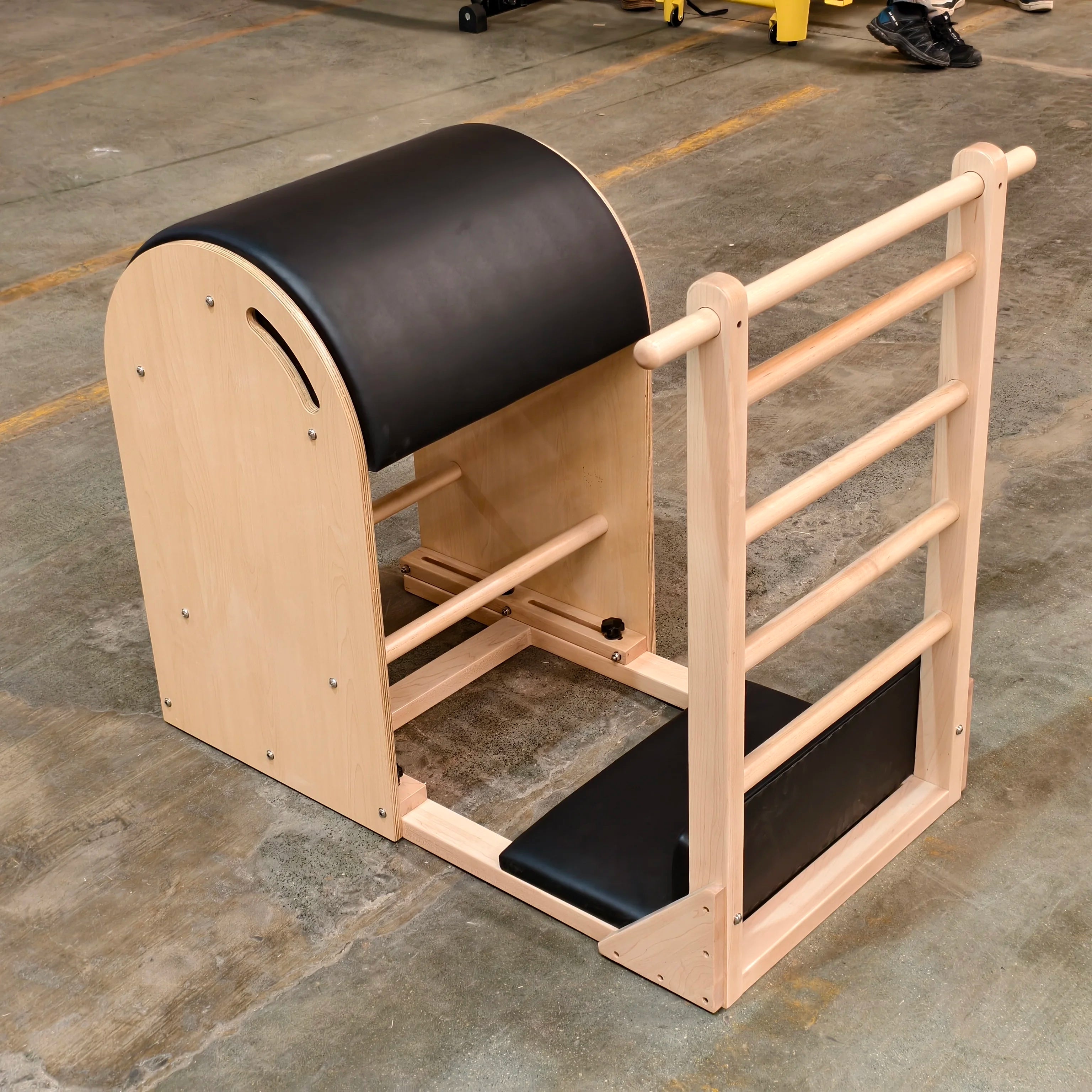 Maple Pilates Ladder Barrel Studio Equipment Adjustable Design