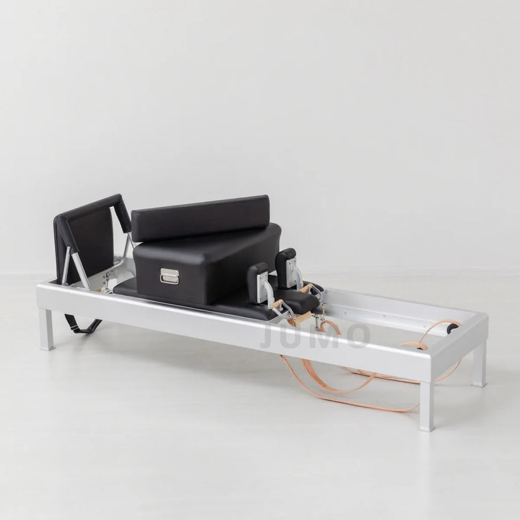 Professional Classical Aluminum Pilates Reformer Studio White
