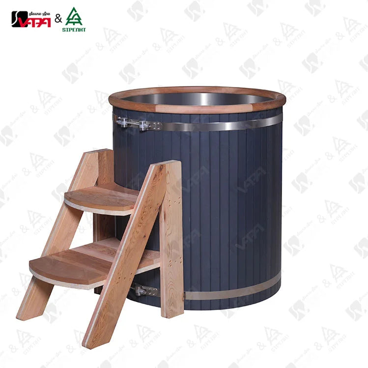 Cedar Cold Plunge Ice Tub Handcrafted Alfresco Outdoor Living Australia
