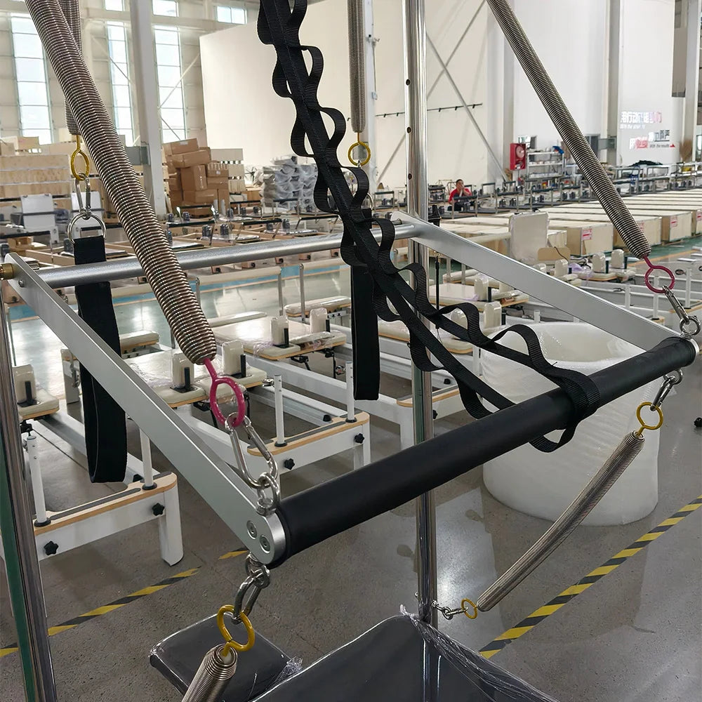 Oak Wood Pilates Cadillac Reformer with Full Tower System