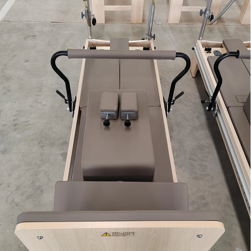 Professional Split Carriage Maple Wood Pilates Reformer Tower