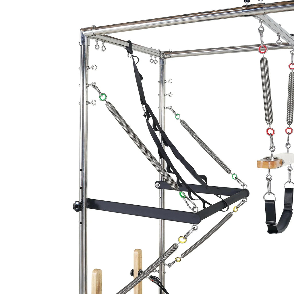 Oak Wooden Pilates Reformer Cadillac Full Trapeze Table