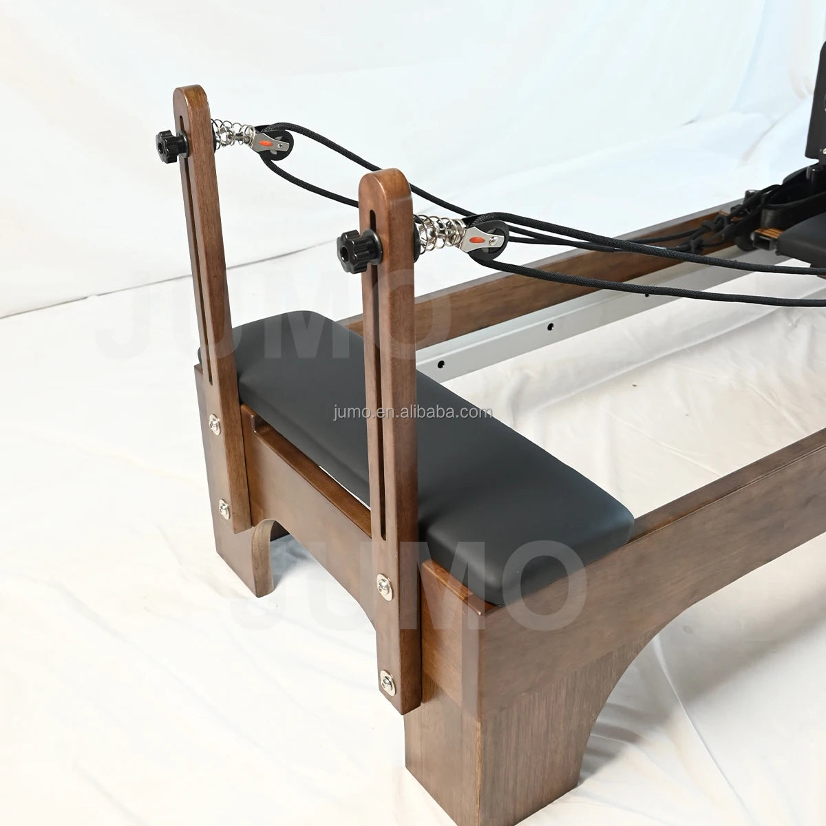 Walnut Wood Reformer Pilates Machine Studio Grade 2390 x 900 mm
