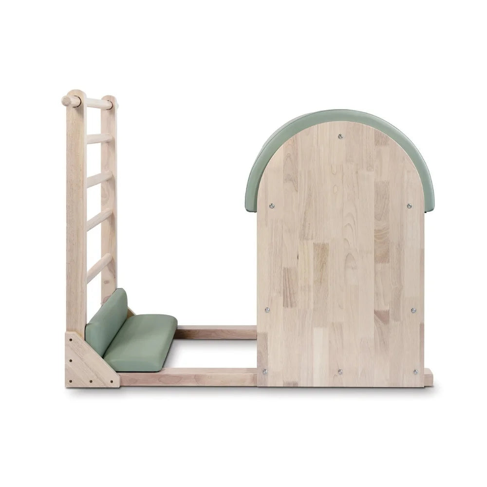 Solid Wood Pilates Ladder Barrel Studio Equipment White 44in