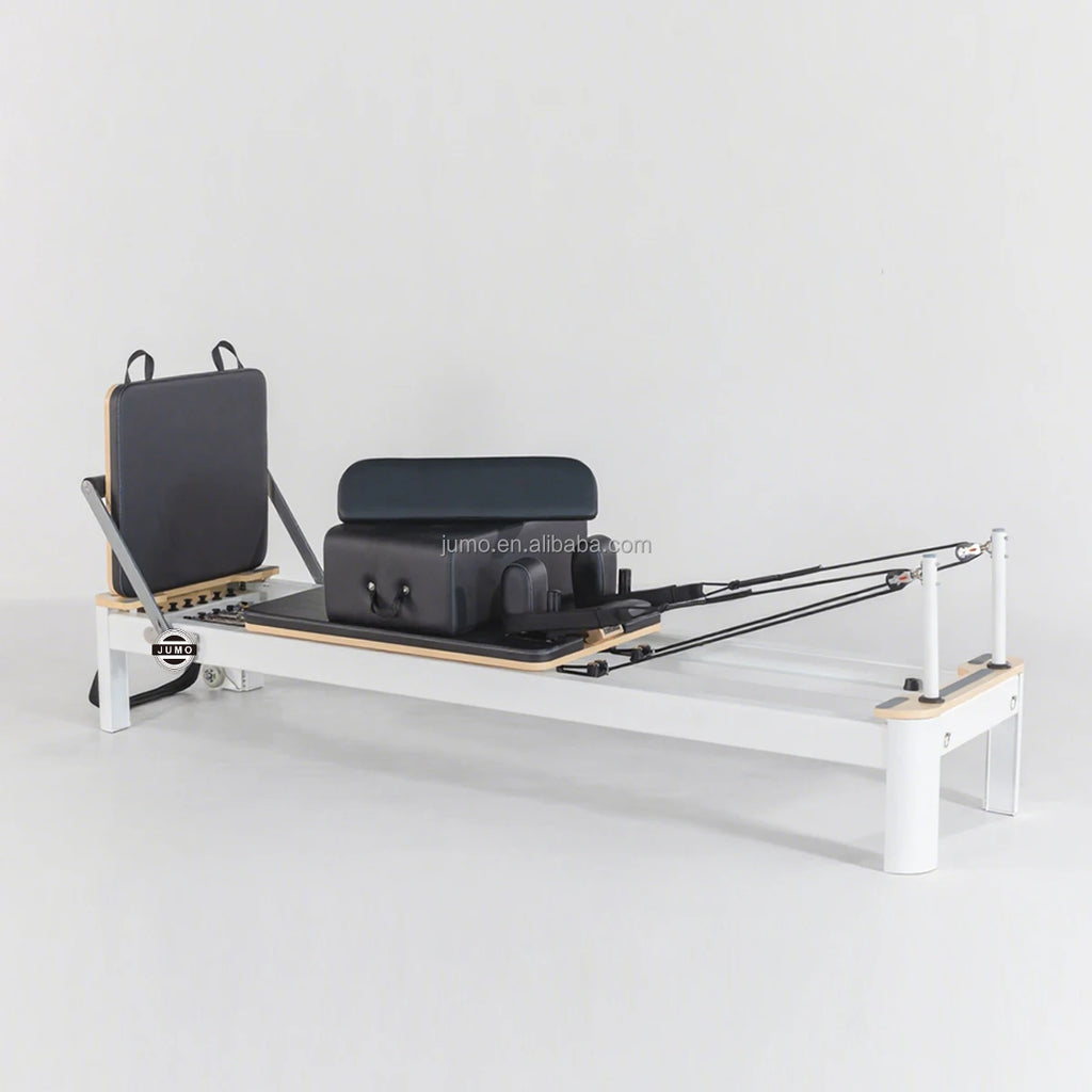 Aluminum Reformer Pilates Bed Adjustable Resistance Home Studio Equipment