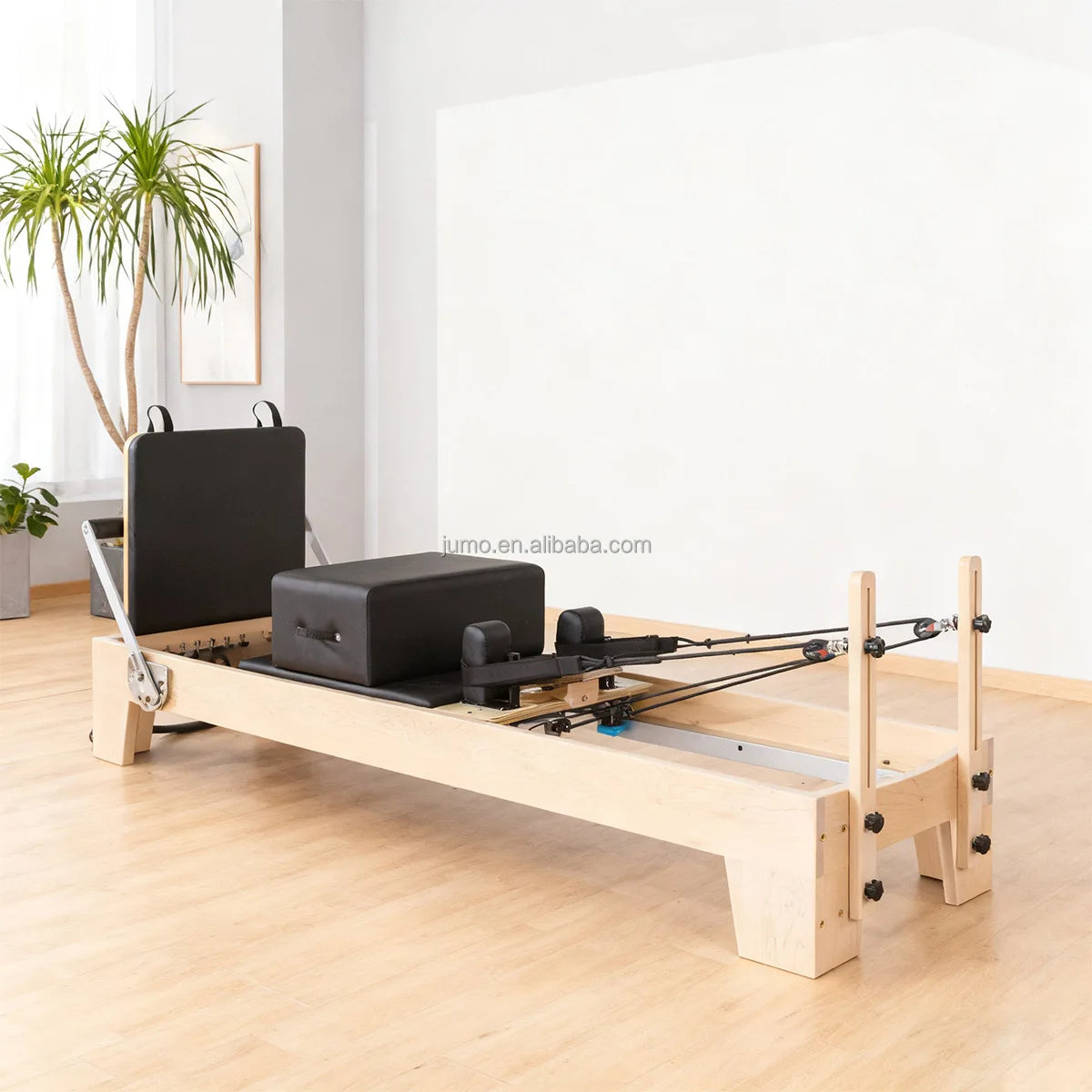 Maple Wood Pilates Reformer Studio-Grade Professional Fitness Equipment