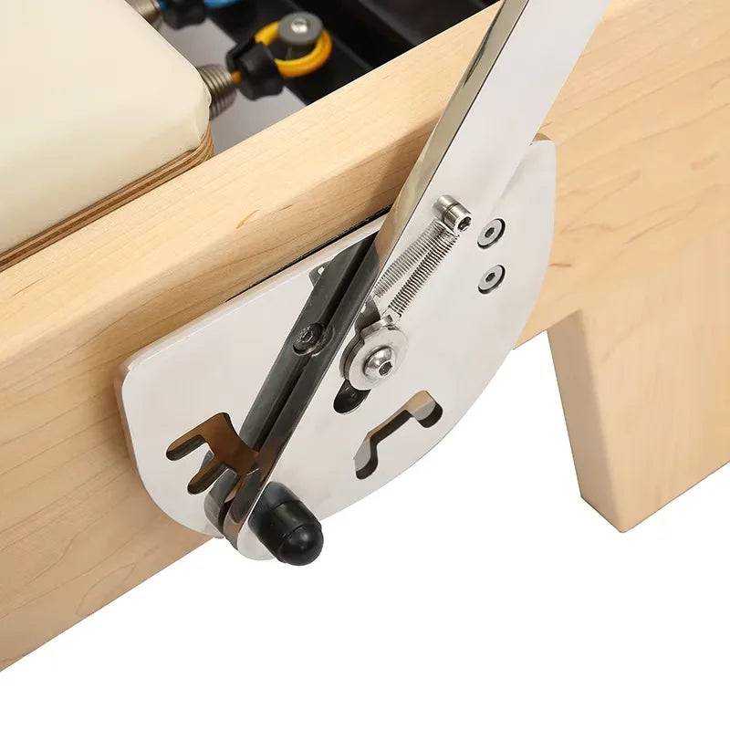 Maple Wood Pilates Reformer With Tower Adjustable Studio Equipment