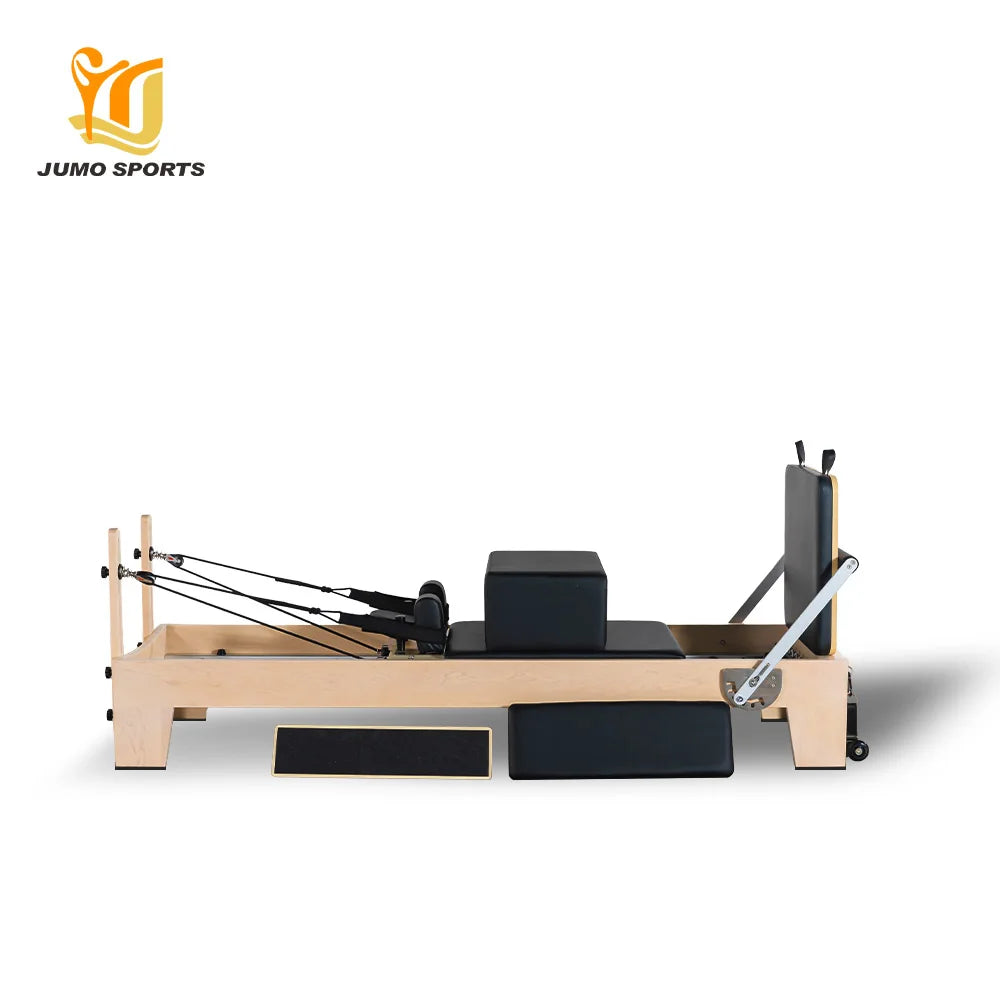 Maple Wood Pilates Reformer Professional Studio Grade 99in