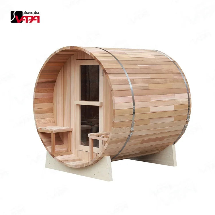Custom Outdoor Sauna Red Cedar Barrel Alfresco Outdoor Living Australia