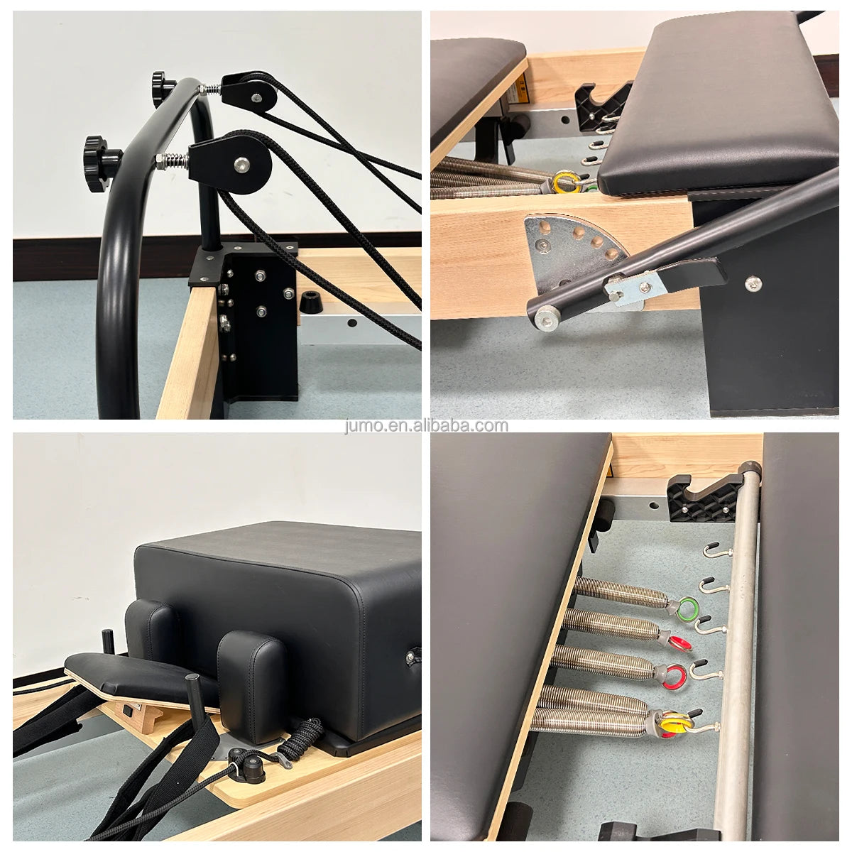 Maple Wood Pilates Reformer FMW08-1 Commercial Grade 2320mm