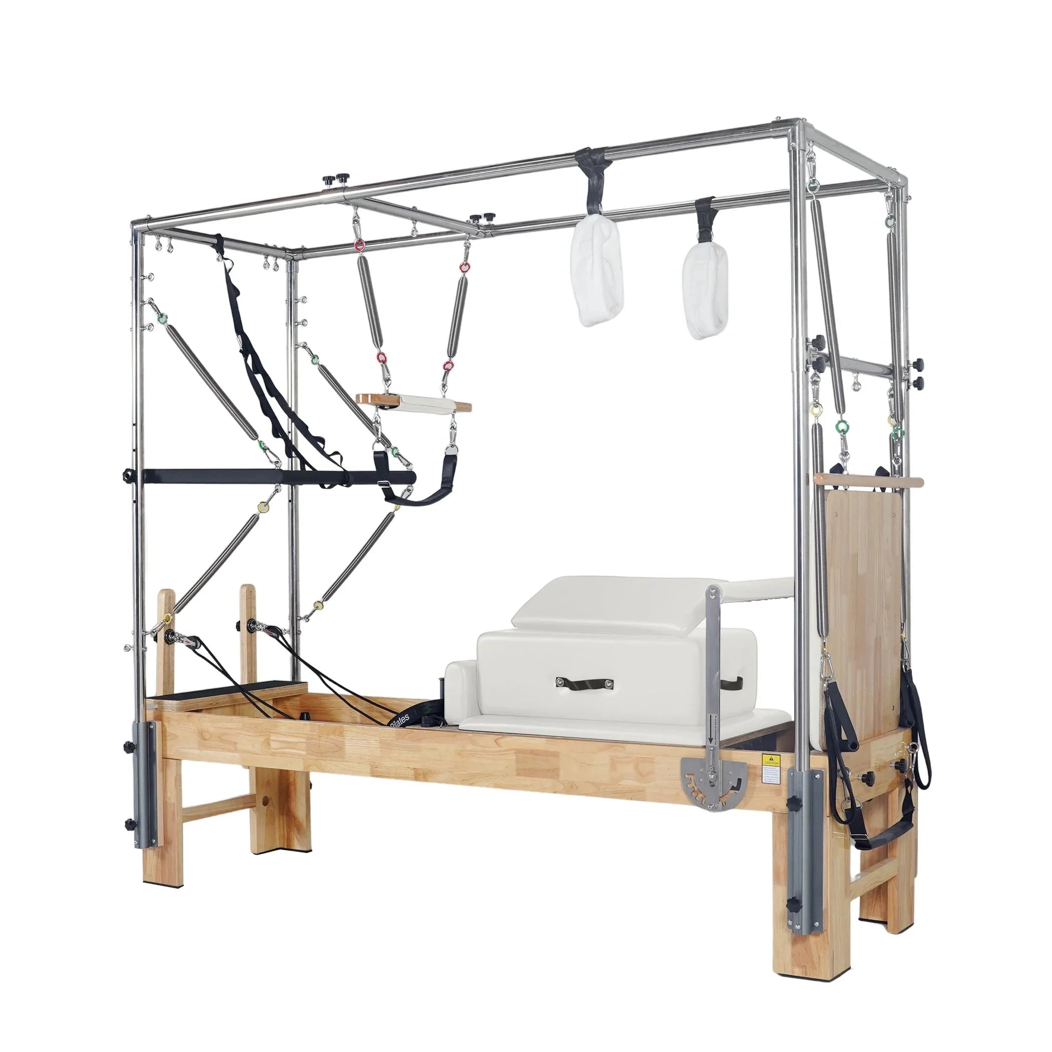 Professional Oak Wood 3-in-1 Cadillac Pilates Reformer System