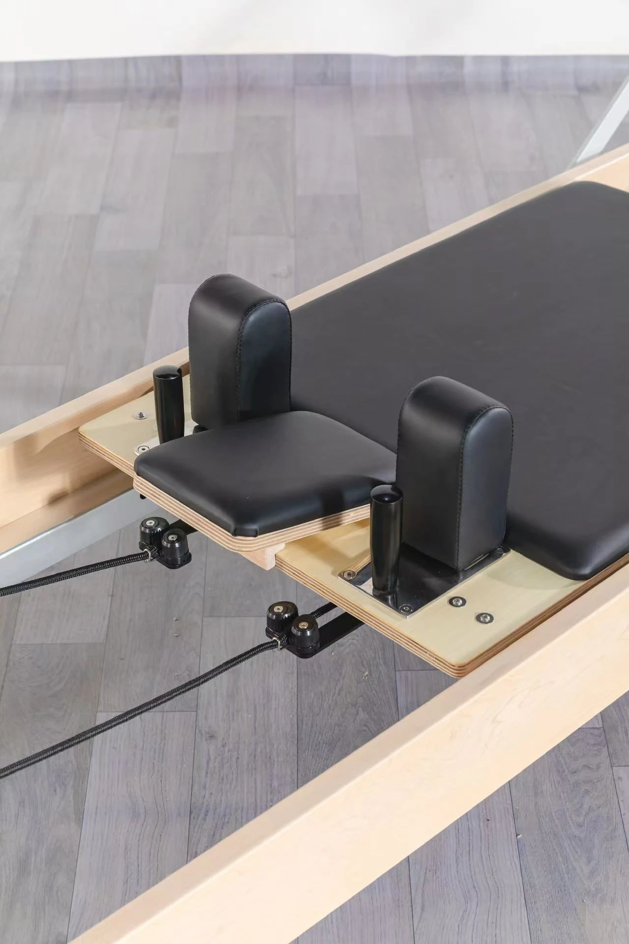 Maple Wood Pilates Reformer Studio-Grade 99in Black