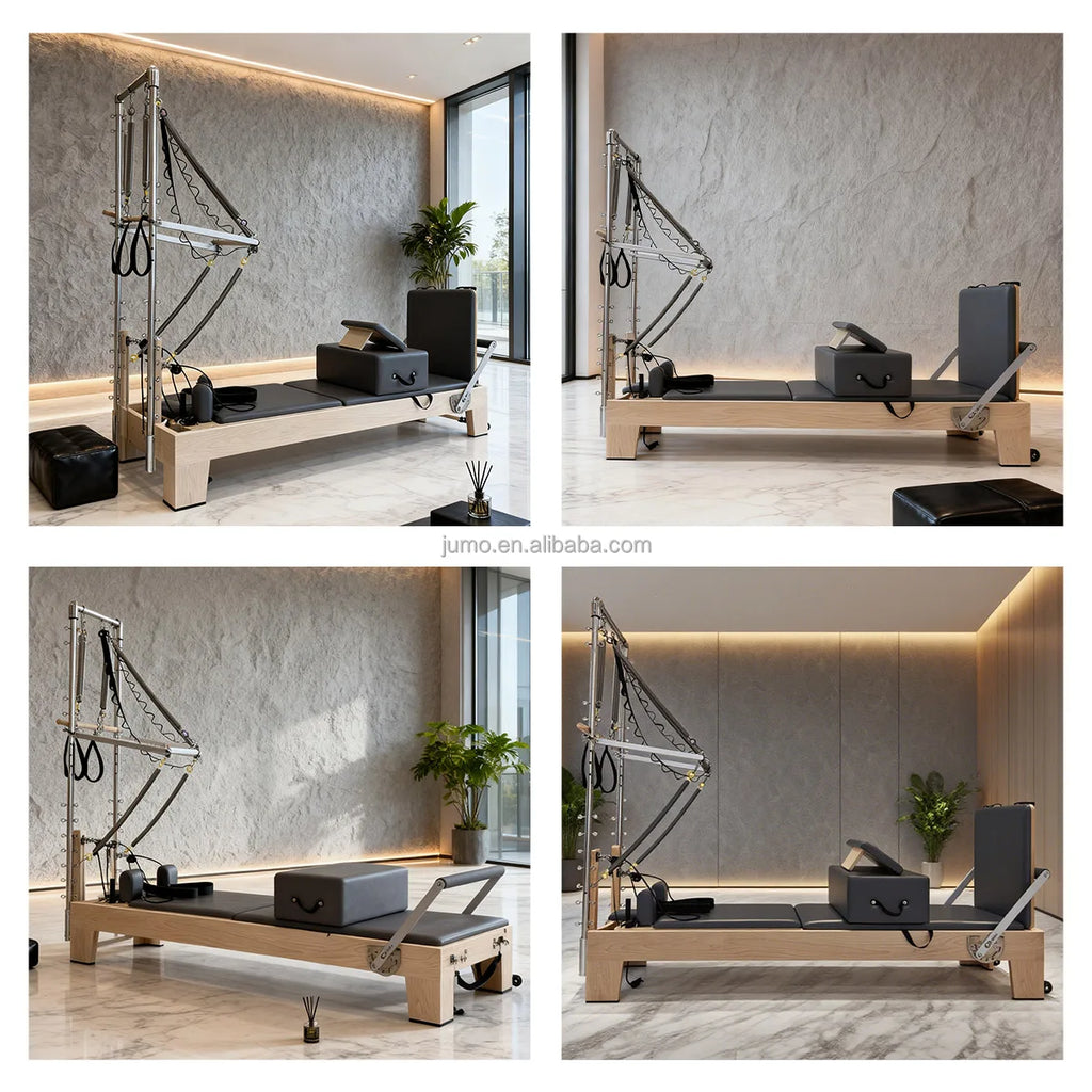 Maple Wood Pilates Reformer with Tower 2510mm