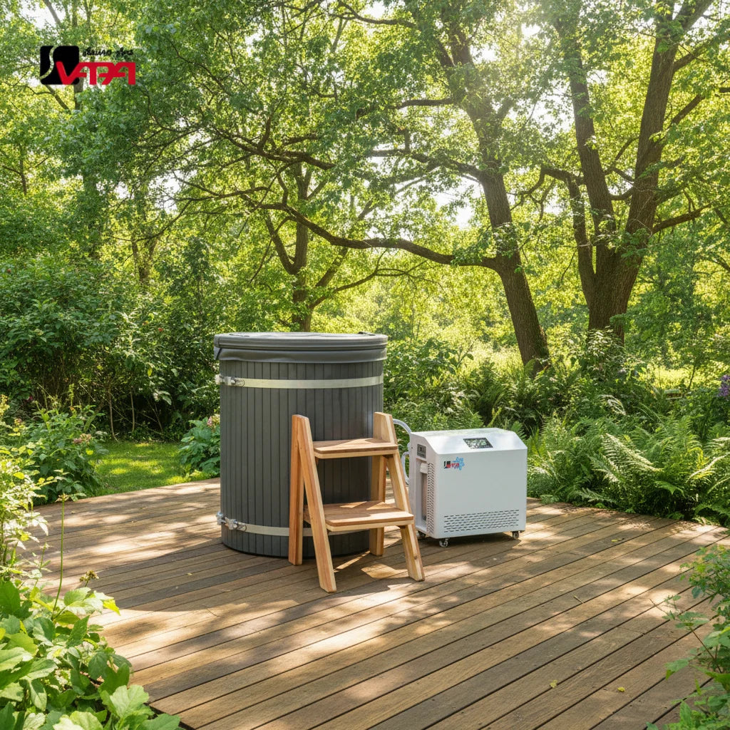 Custom Red Cedar Ice Bath Tub Alfresco Outdoor Living Australia