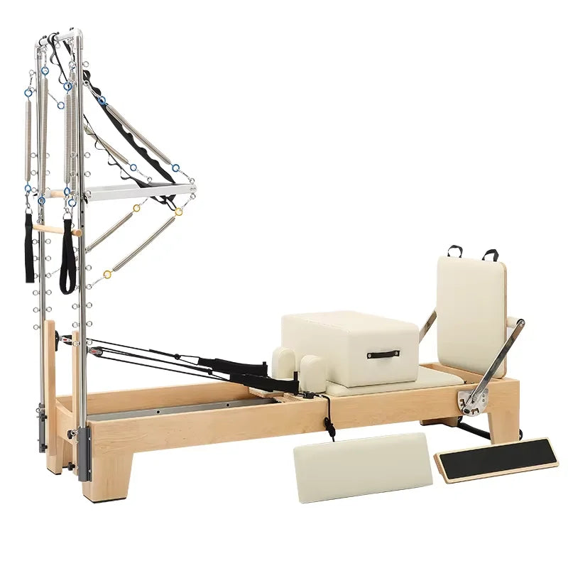 Maple Wood Pilates Reformer Tower Commercial Studio Equipment