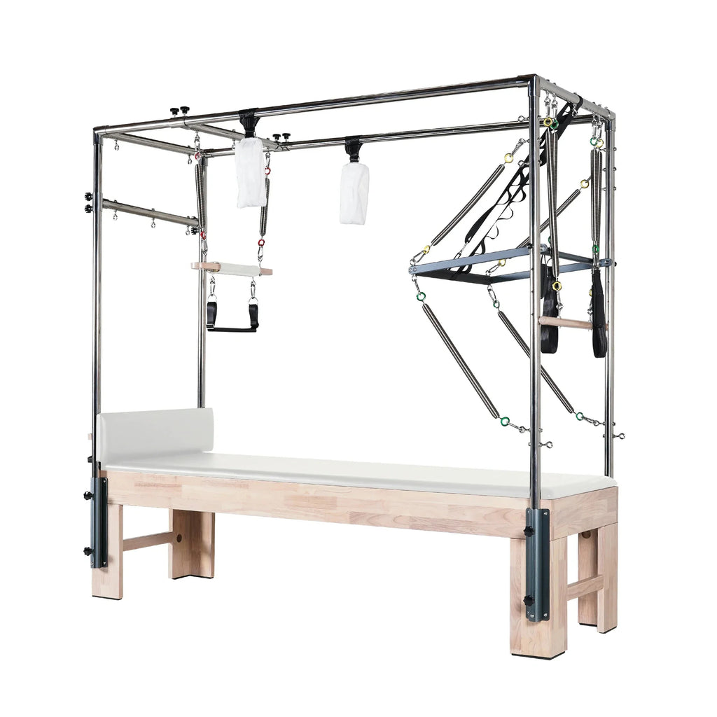 Professional Oak Wood Pilates Cadillac Reformer Studio Equipment