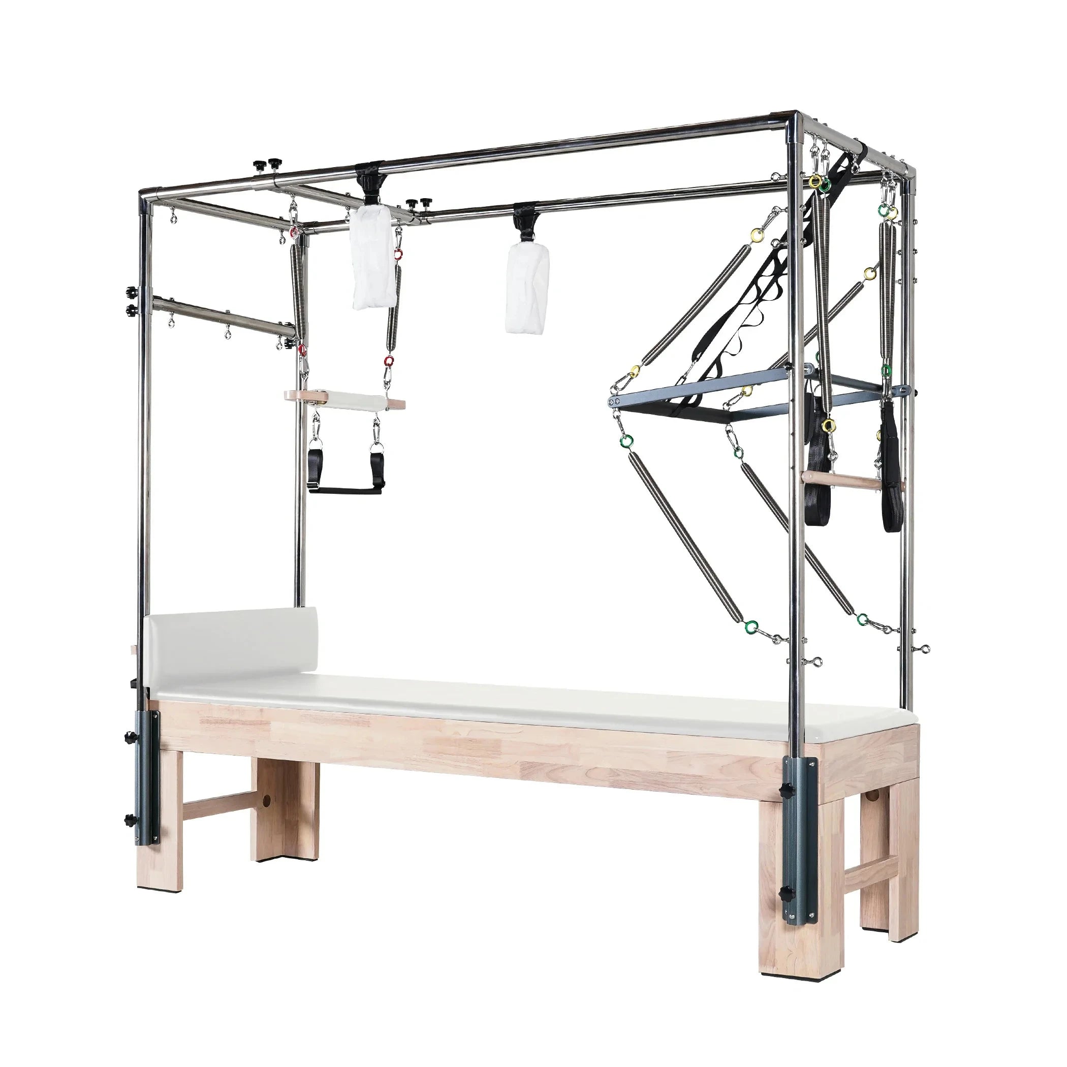 Professional Oak Wood Pilates Cadillac Reformer Studio Equipment