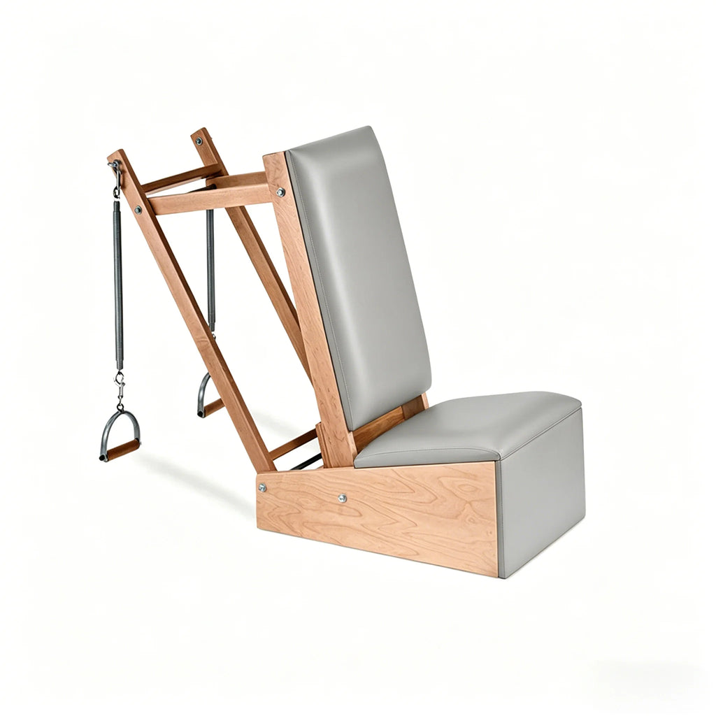 Maple Wood Pilates Wunda Chair Adjustable Resistance Stability System