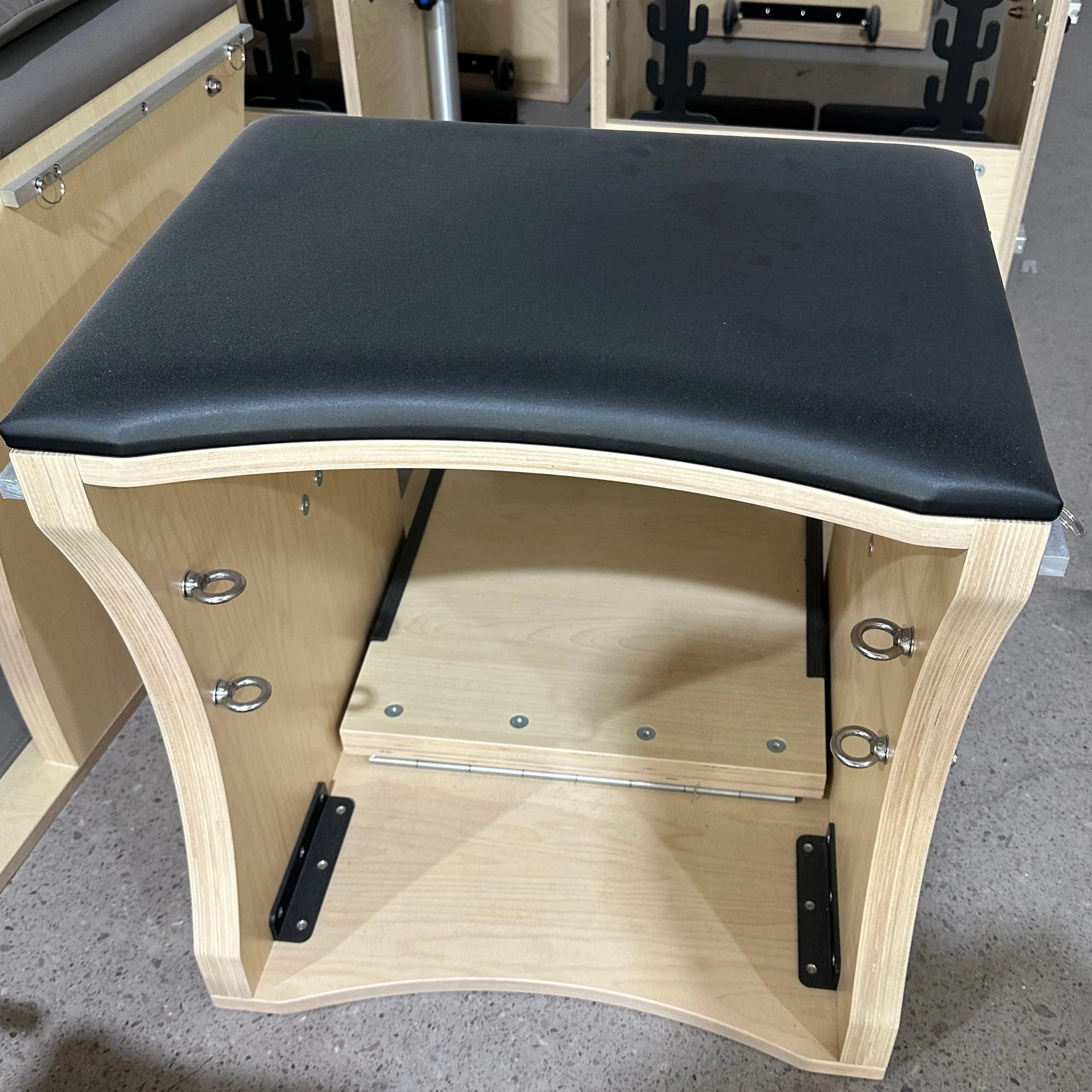 Maple Wood Pilates Chair Multifunction Studio Equipment