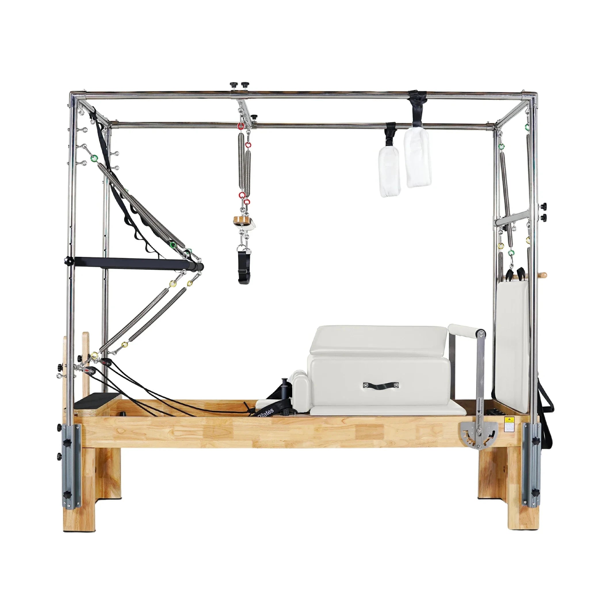 Professional Oak Wood 3-in-1 Cadillac Pilates Reformer System