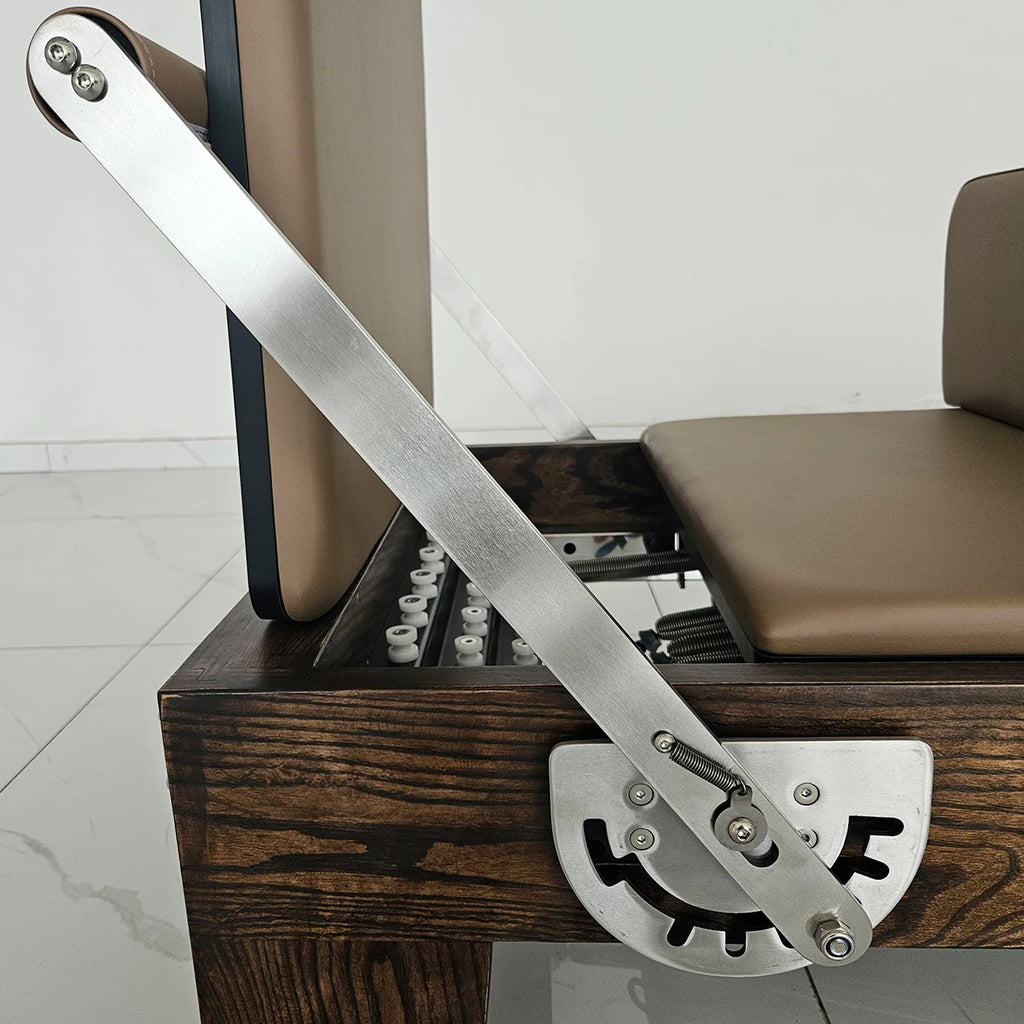 Maple Wood Pilates Reformer Adjustable Studio Equipment