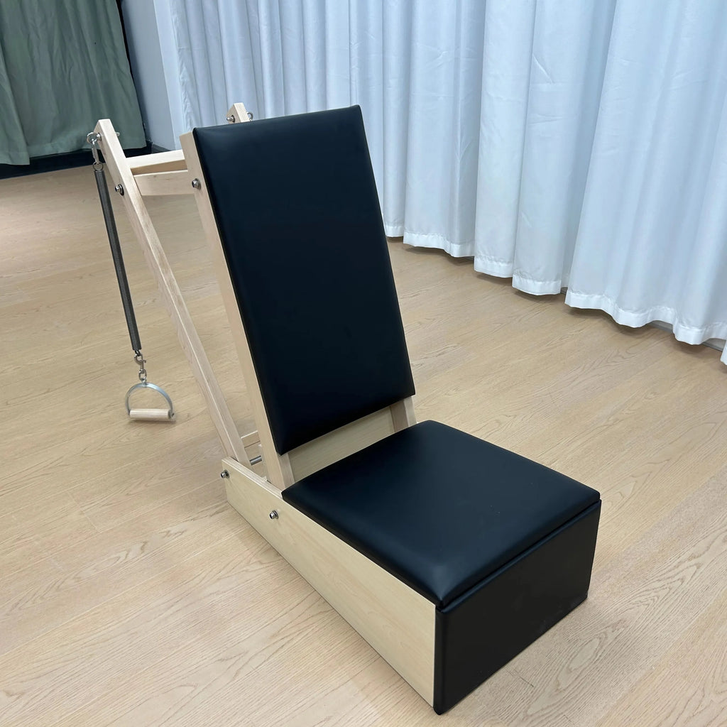 Pilates Wunda Chair Professional Training Equipment Black