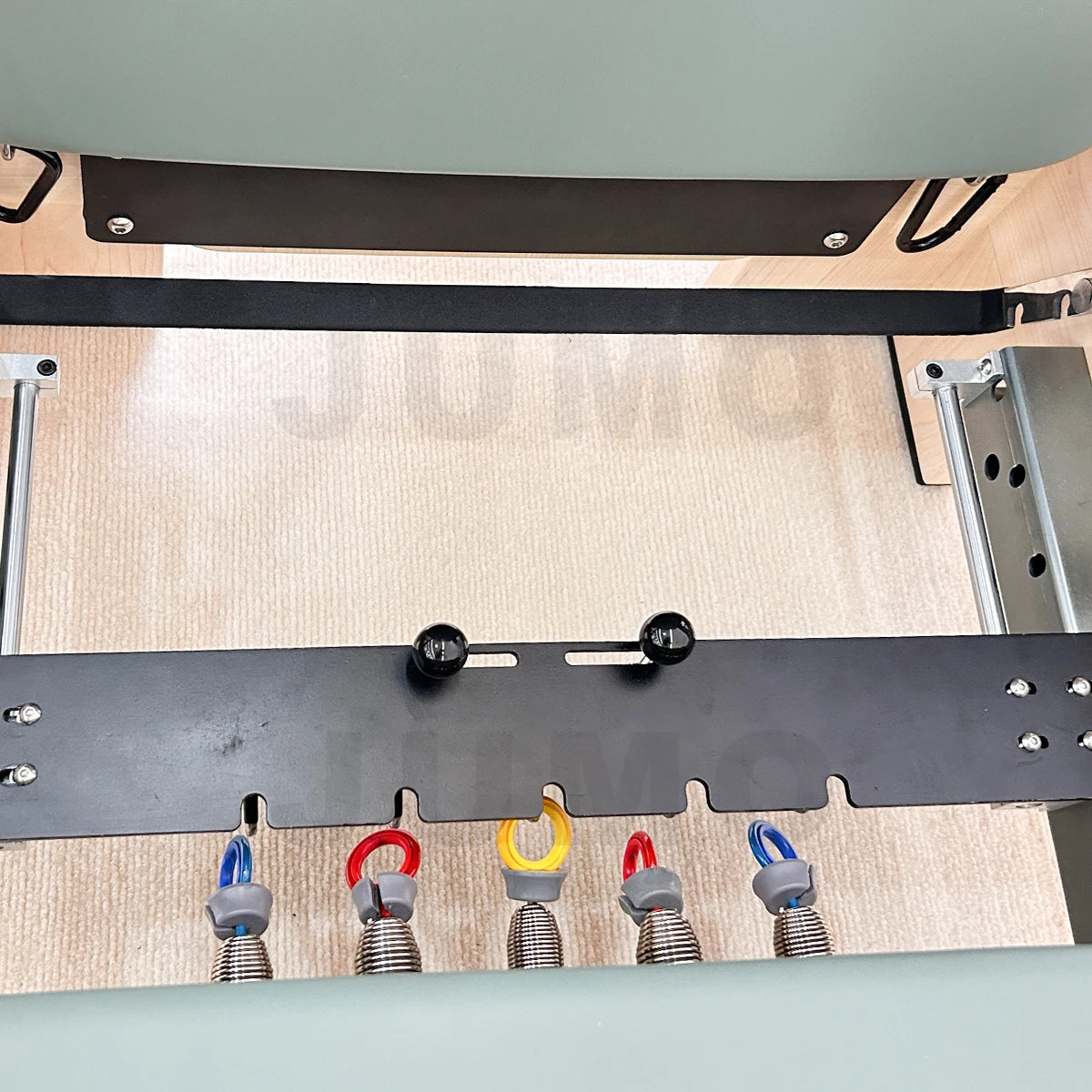Professional Aluminum Pilates Reformer Commercial Grade 2320mm