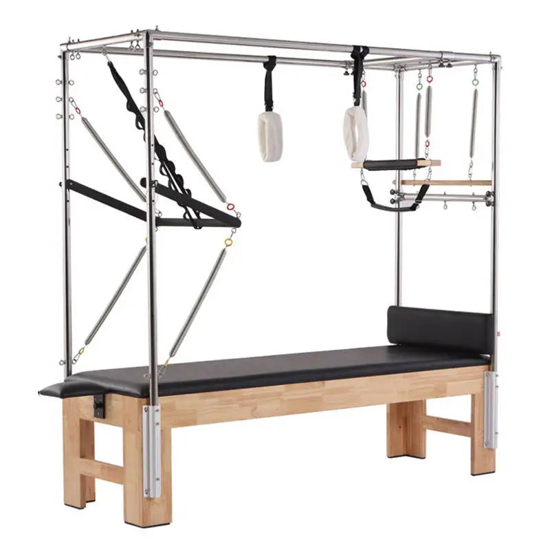 Oak Wood Pilates Reformer Cadillac Professional Studio Equipment