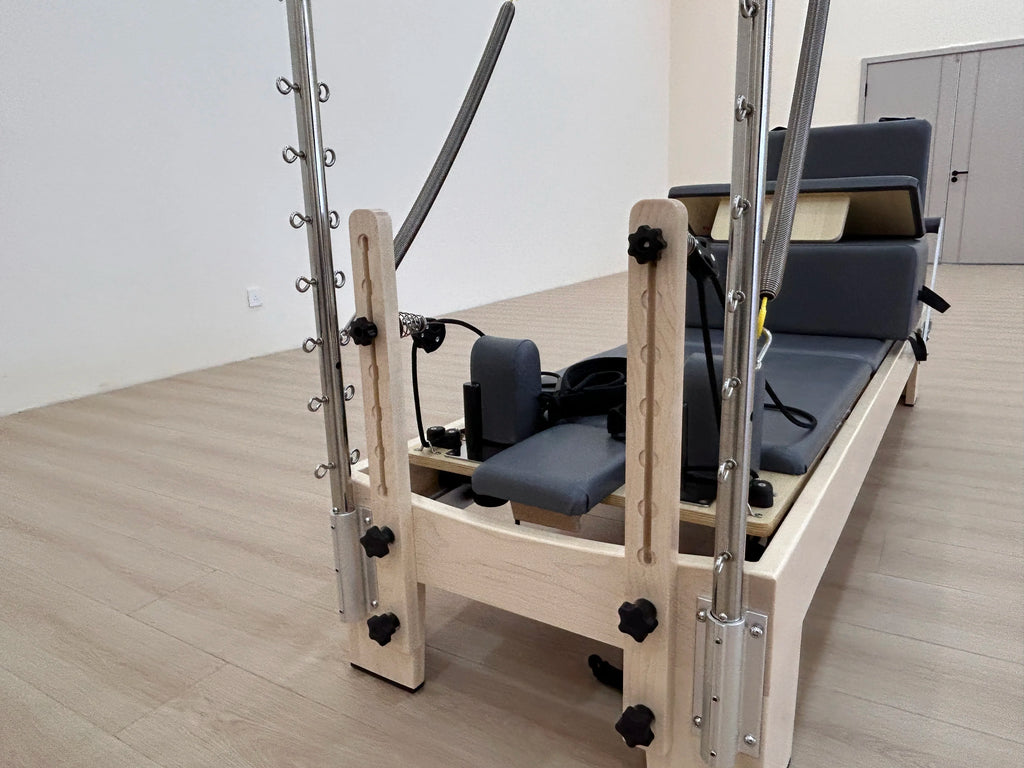 Maple Wood Half Tower Pilates Reformer Commercial Studio Equipment