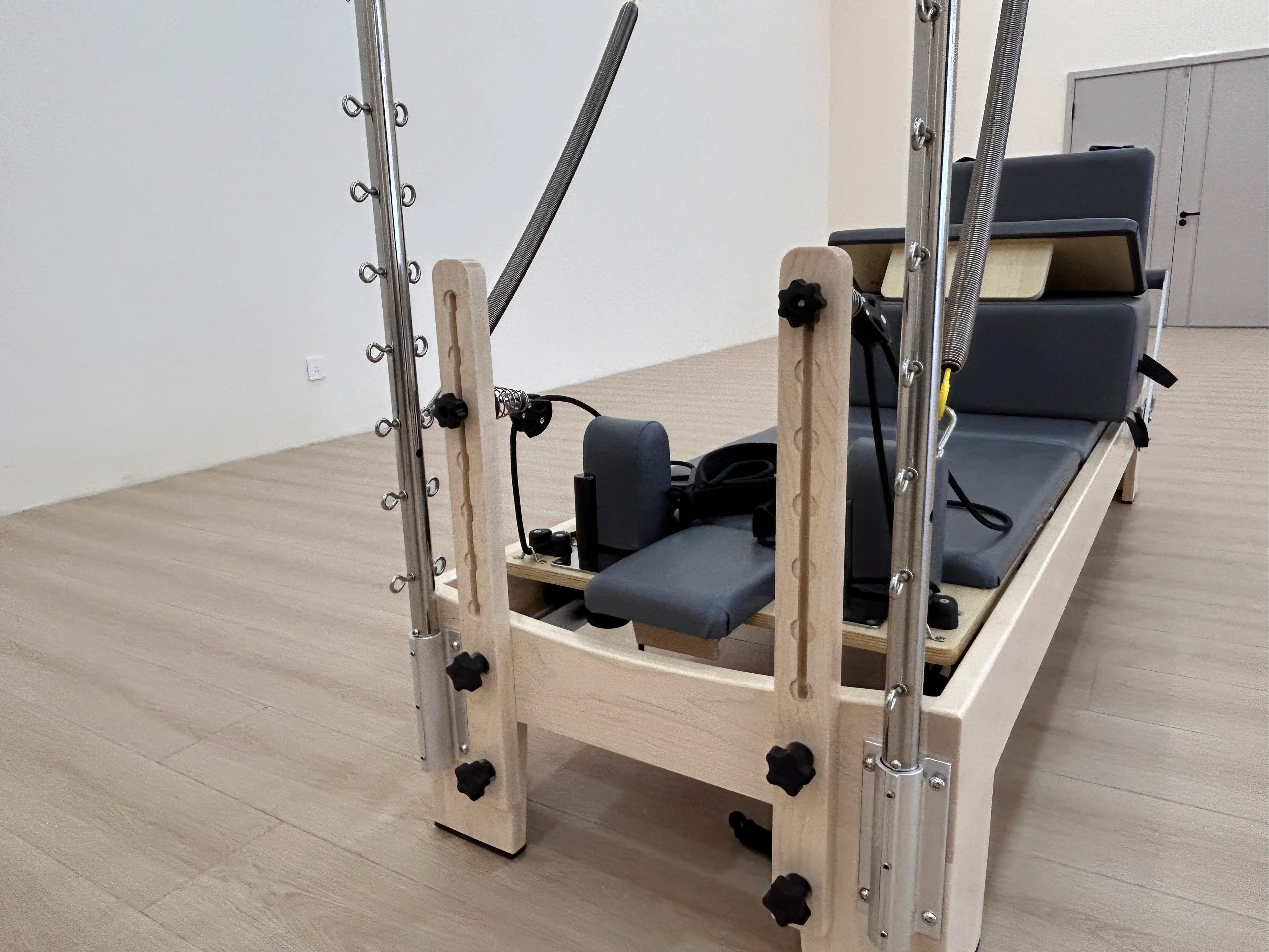 Maple Wood Half Tower Pilates Reformer Commercial Studio Equipment