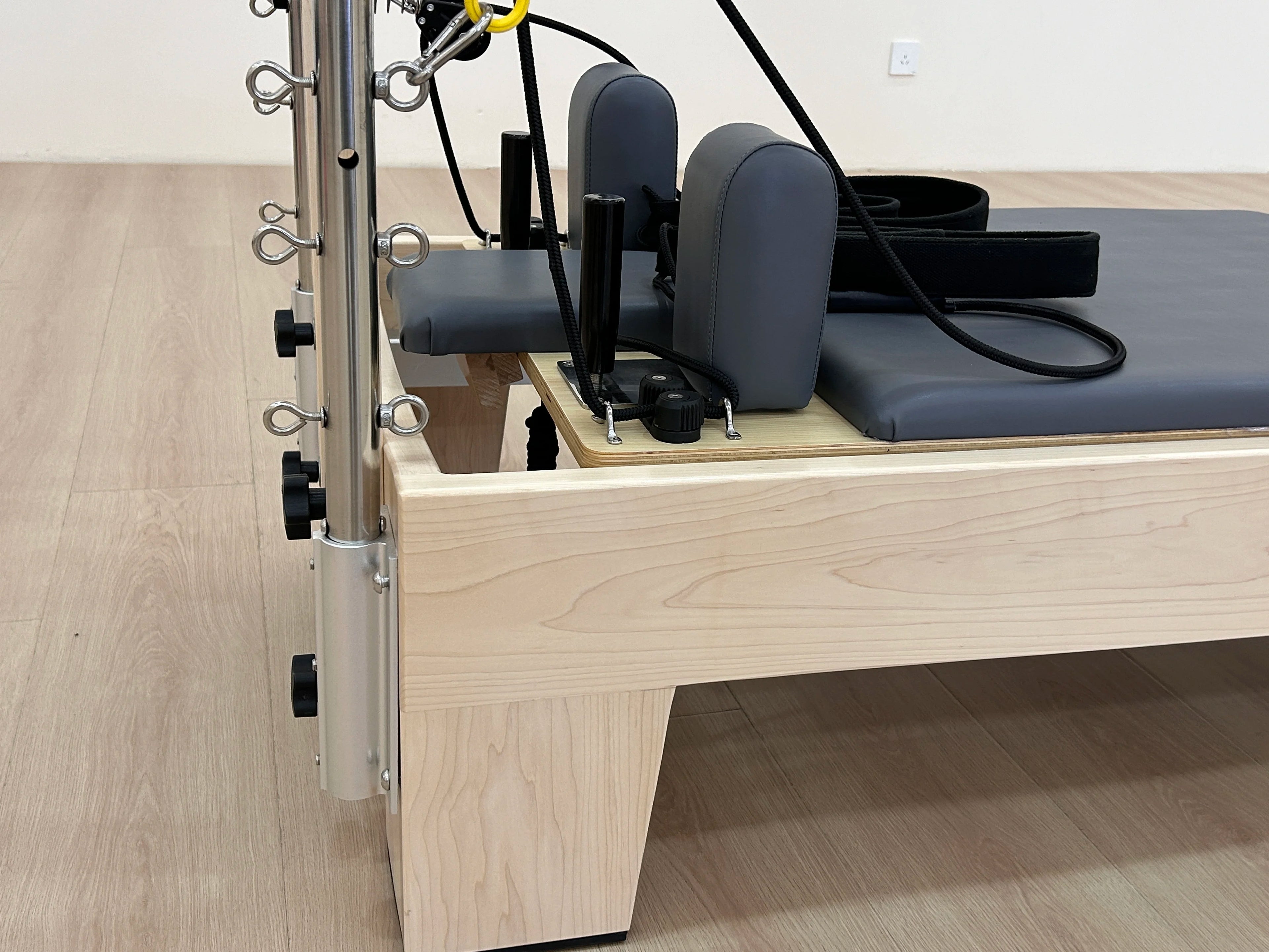 Maple Wood Half Tower Pilates Reformer Commercial Studio Equipment