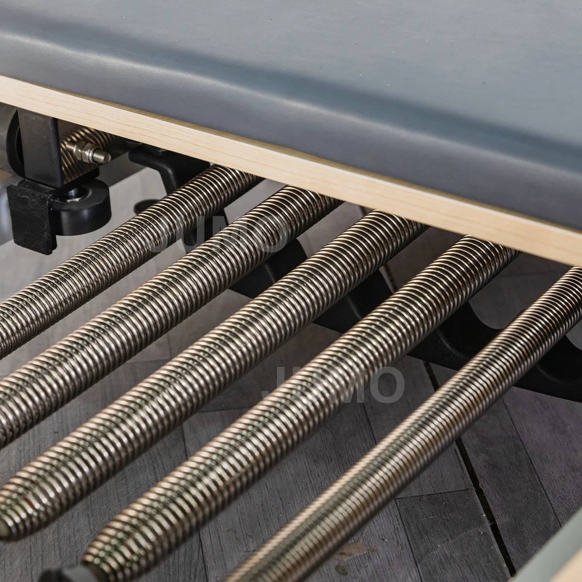 JUMO FW02 Foldable Maple Wood Pilates Reformer Black