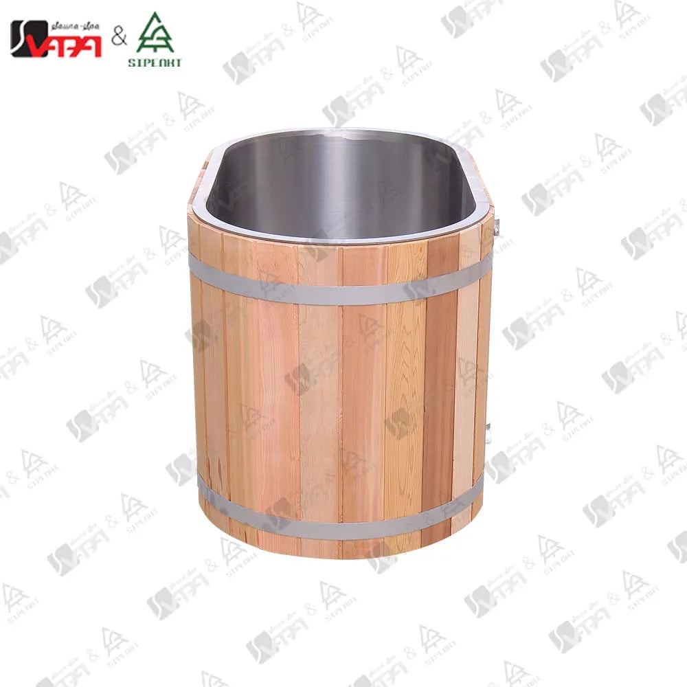 Designer Plunge Tub Nordic Solid Wood Alfresco Outdoor Living Australia