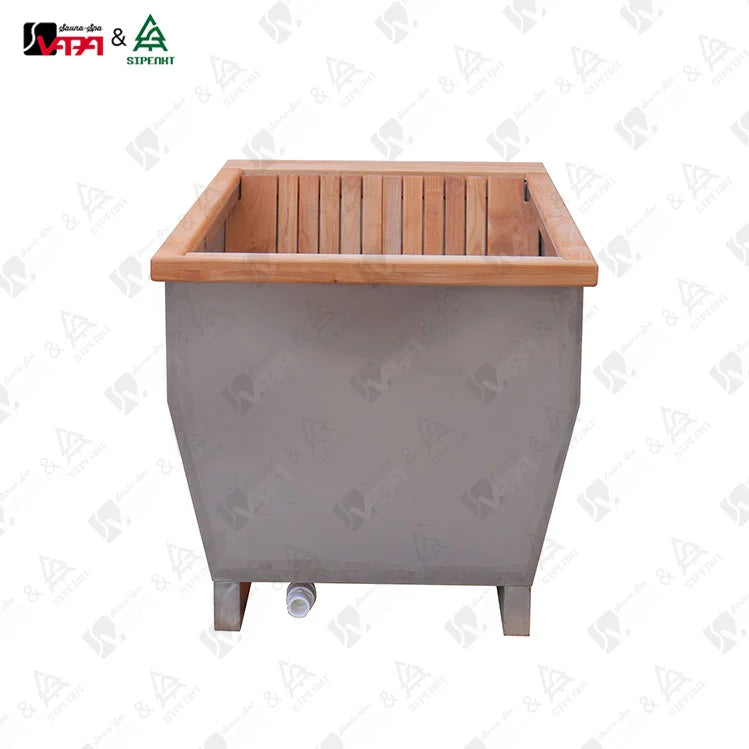Custom Ice Tub Stainless Steel Square Alfresco Outdoor Living Australia