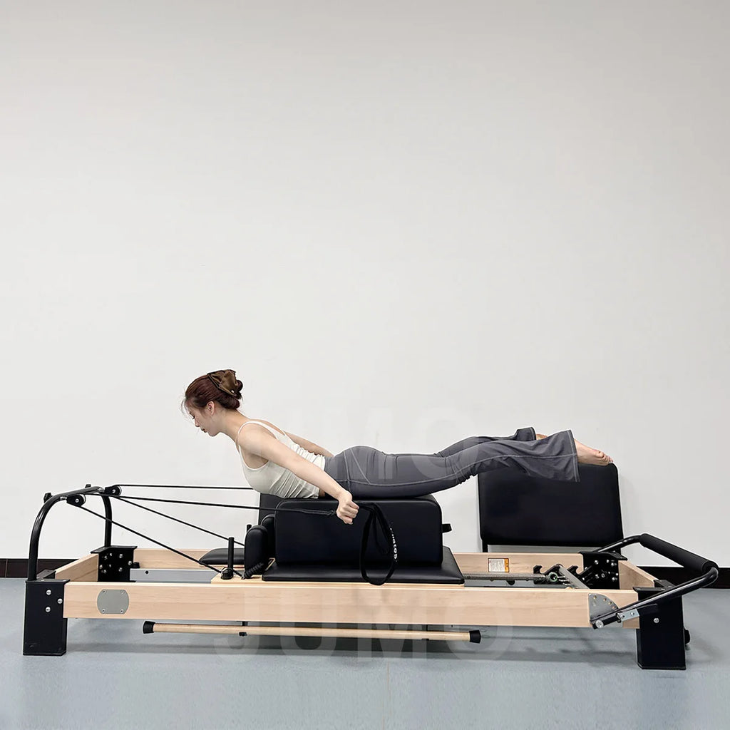Maple Wood Pilates Reformer FMW08-1 Commercial Grade 2320mm