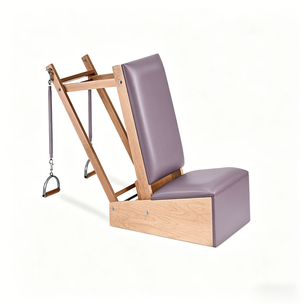 Wunda Pilates Chair Maple Wood 74x53x57cm Black