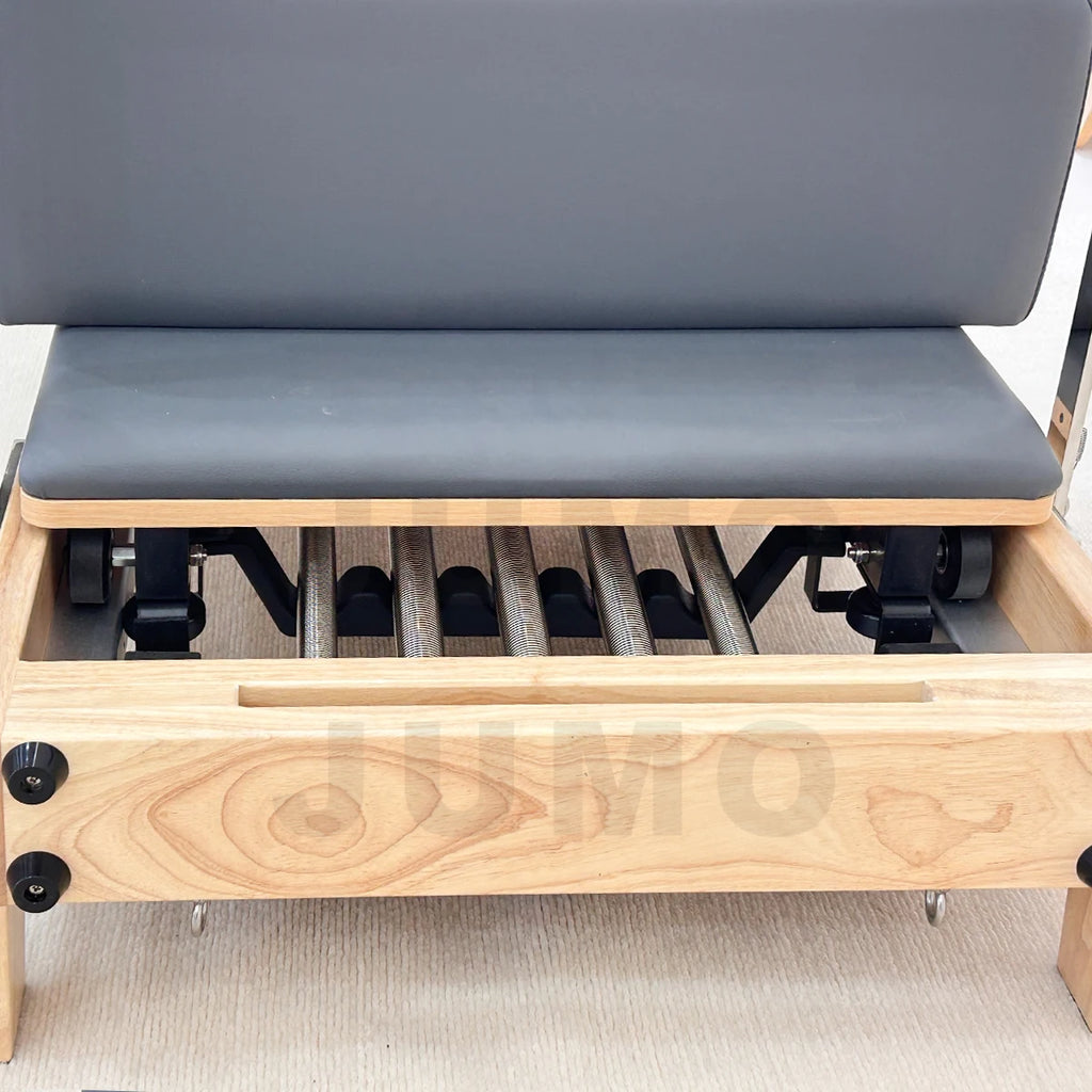 Jumo Oak Wood Pilates Reformer Foldable 2550mm