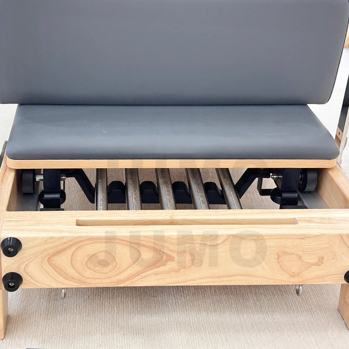 Jumo Oak Wood Pilates Reformer Foldable 2550mm