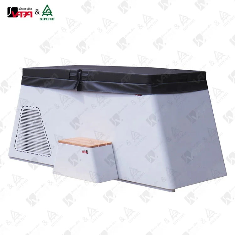 Cedar Cold Plunge Bathtub Architectural Design Alfresco Outdoor Living Australia