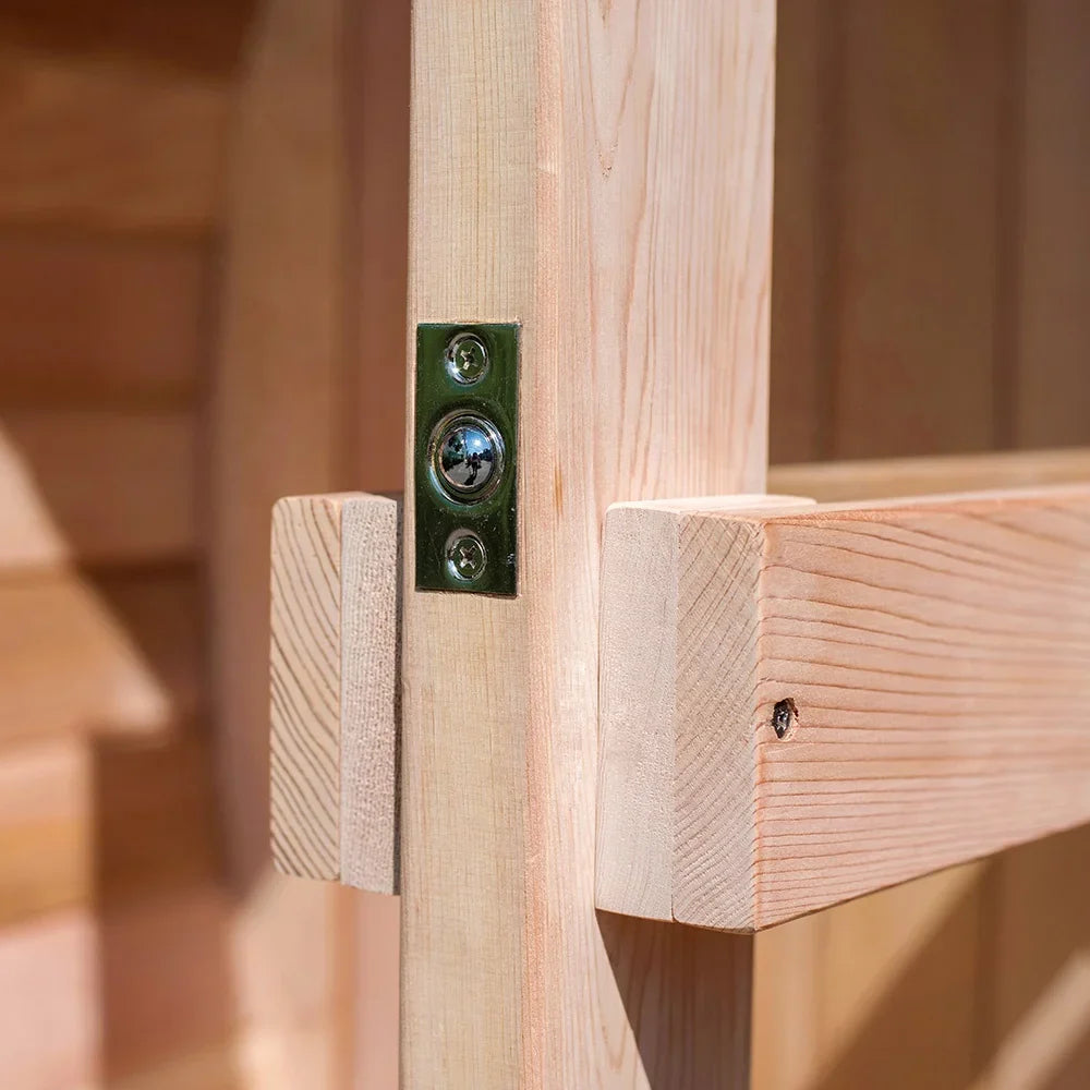 Red Cedar Barrel Sauna 1800mm Alfresco Outdoor Living Australia
