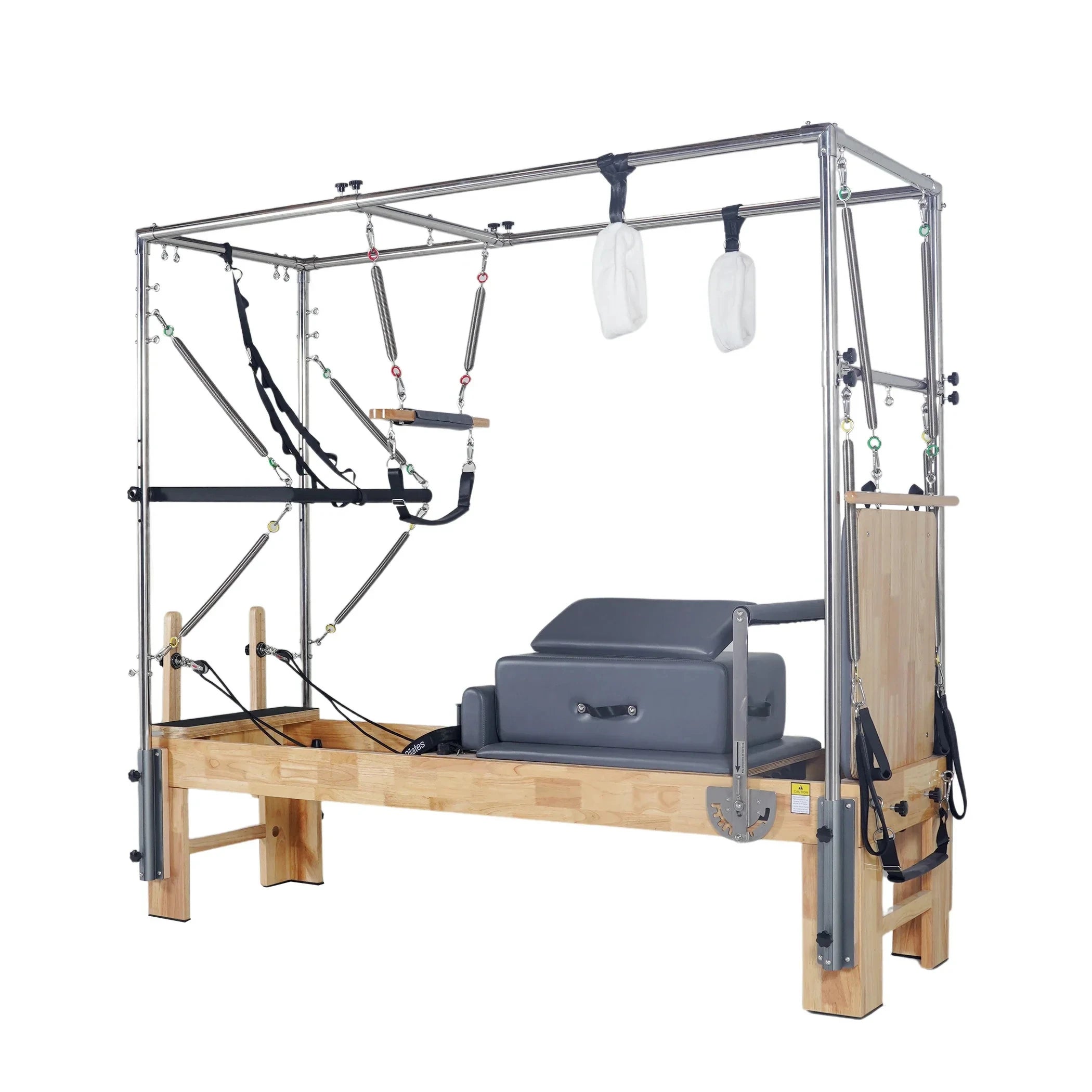 Professional Oak Wood 3-in-1 Cadillac Pilates Reformer System